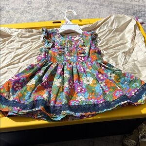 Matilda Jane Colorful Floral Kids Dress
